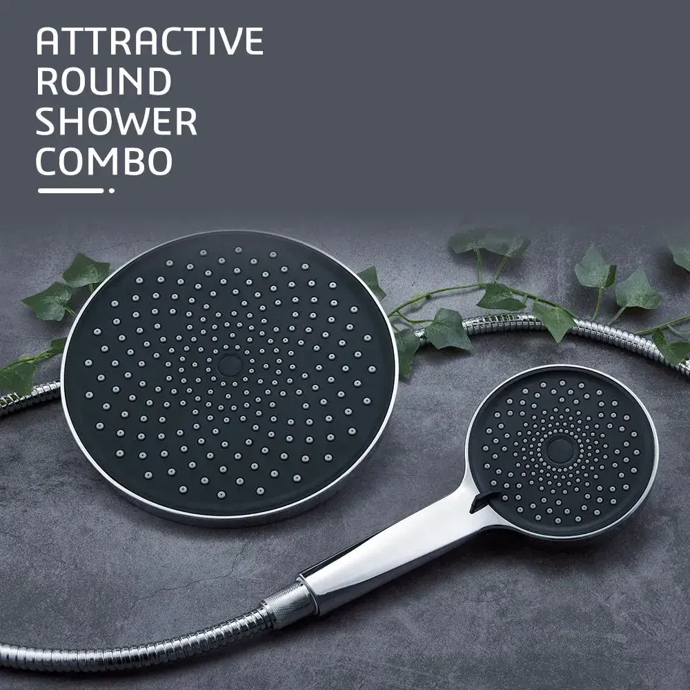 ABS Chromed Hand Shower na may 5 Function Mode