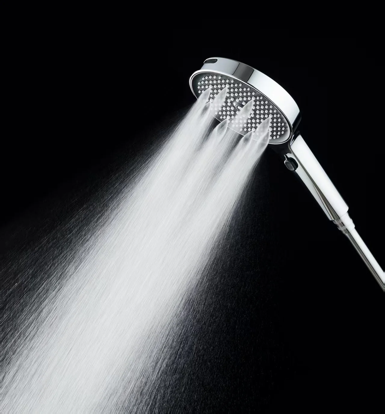 High Pressure Stepless Speed Change Handheld Shower Head High Pressure Stepless Speed Change Handheld Shower Head