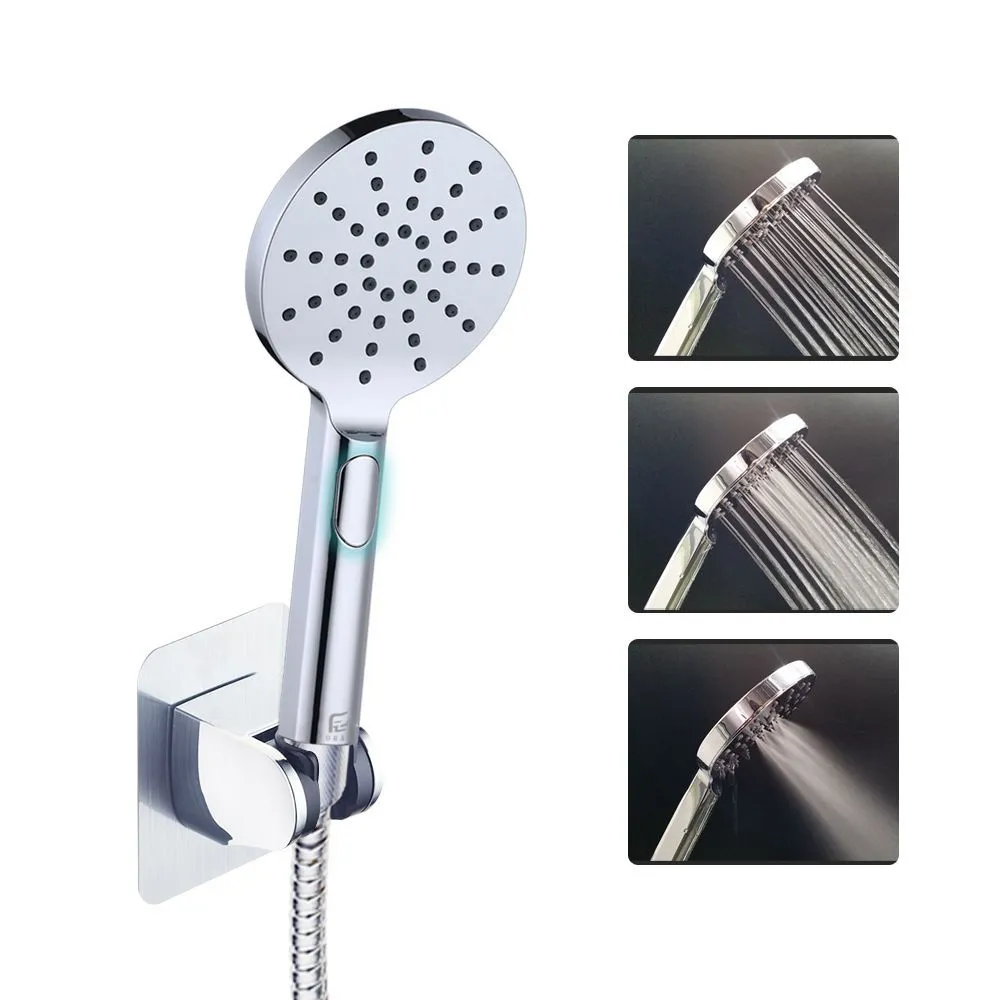 Parang Spa na Adjustable Plastic Chrome Bath Push Button Shower